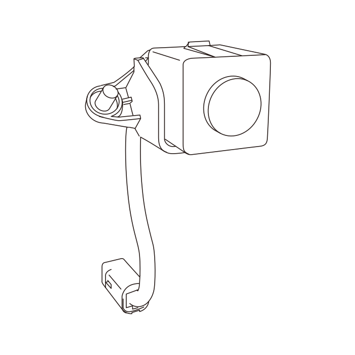 Genuine Maxus C00680044 Camera-rear - technical drawing