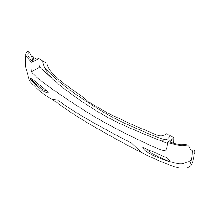 Genuine Maxus C00713328 Middle Assembly-rear Bumper - technical drawing