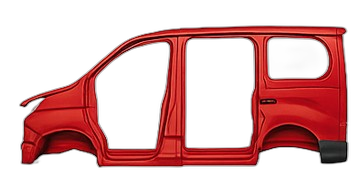 Body Structure Garnish Trim