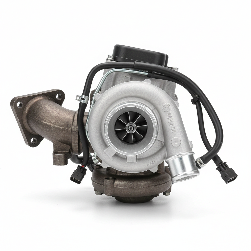 Exhaust ElbowandTurbocharger-D20