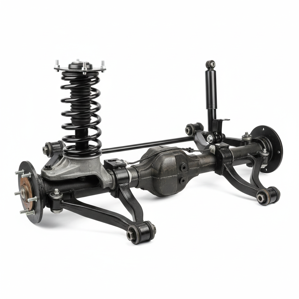 Five Bar Linkage Spiral Spring Rear Suspension
