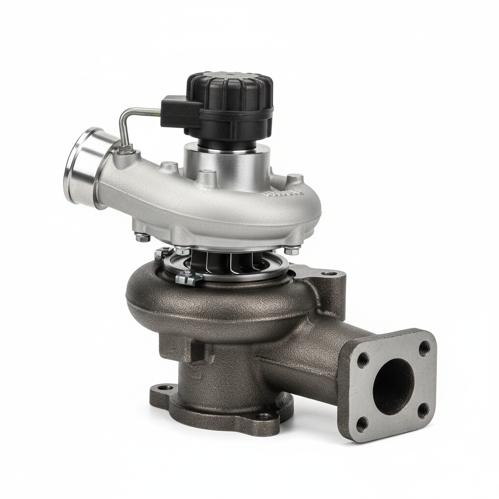 JE11CH001 - Exhaust ElbowandTurbocharger
