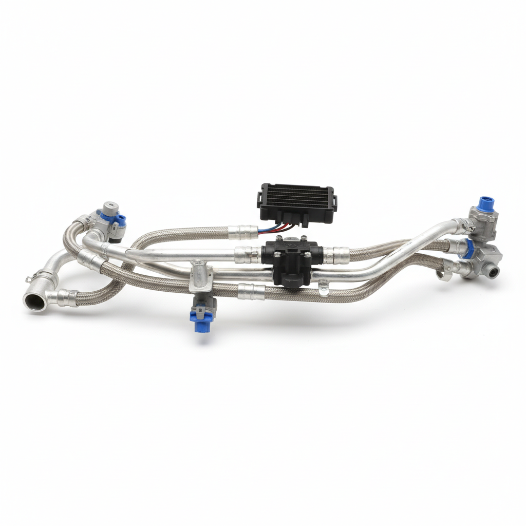 Refrigerant Plumbing and Hardware-Electric vehicle