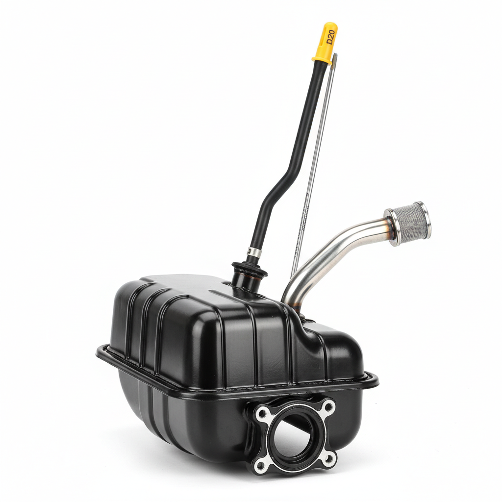 Sump&Oil Suction Pipe&Dipstick-D20