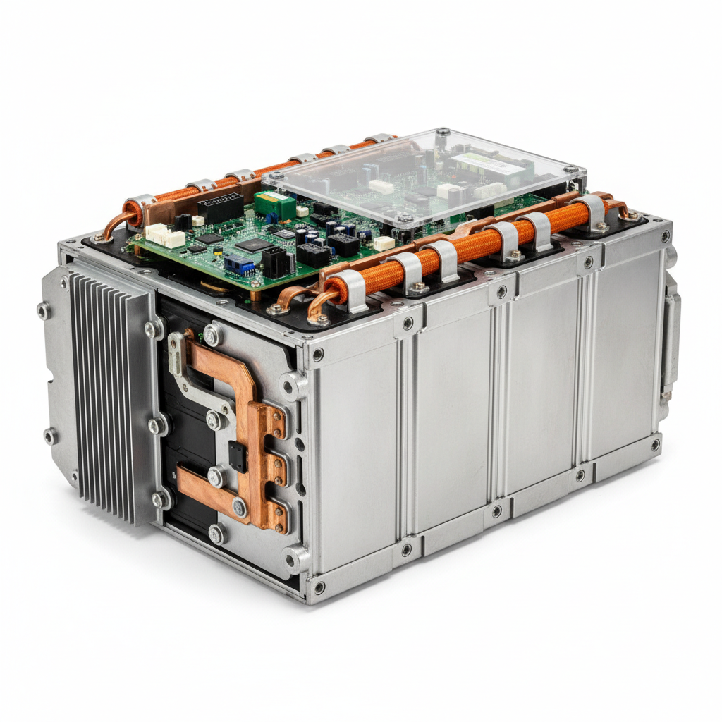 The internal parts of power battery