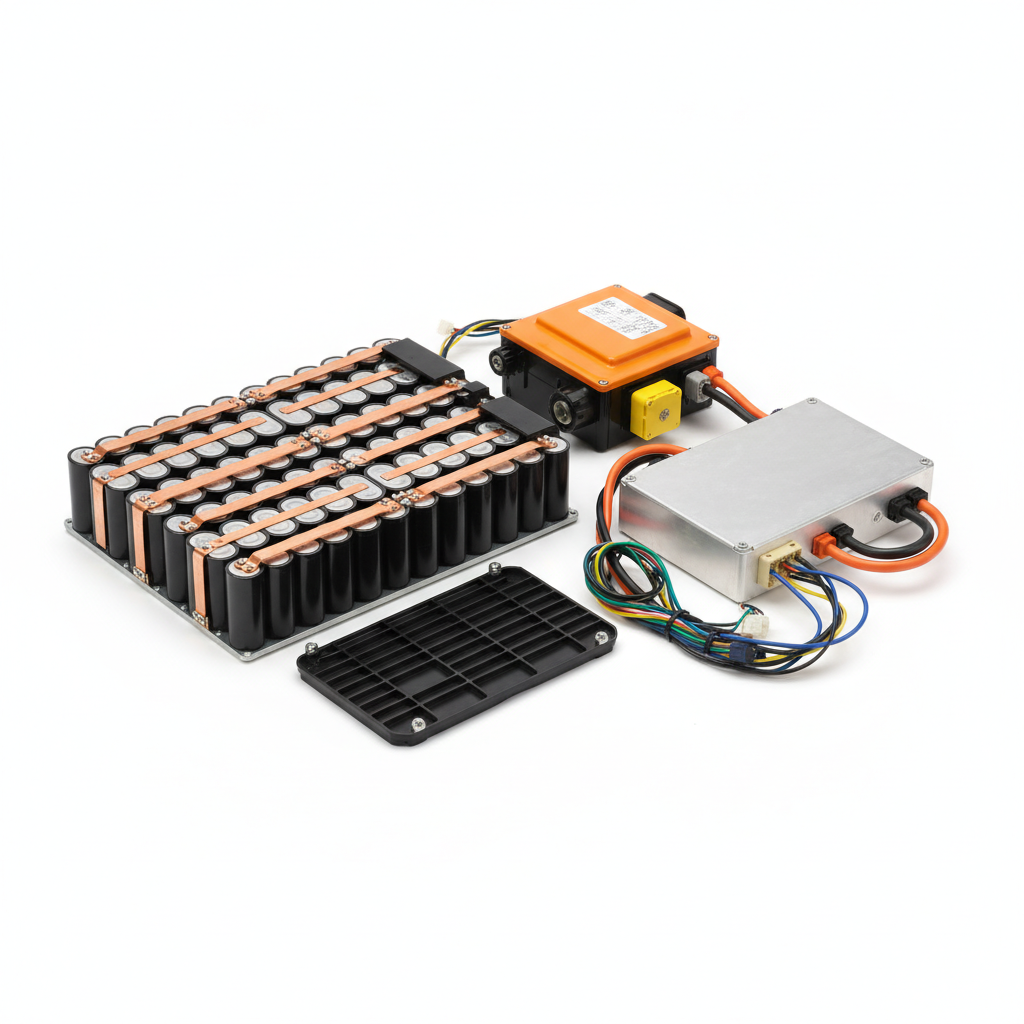 The internal parts of power battery（77KWhand88.8KWh）