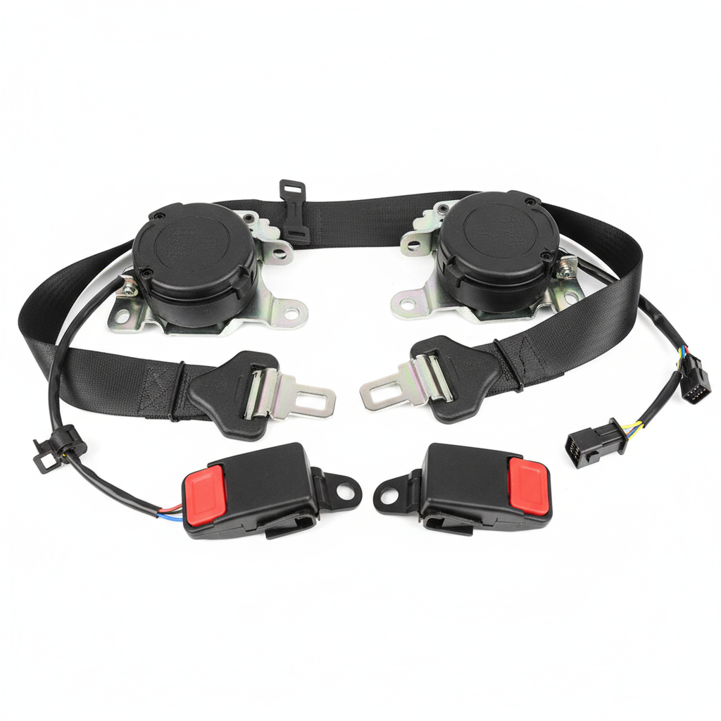 Third Row Safety Belts