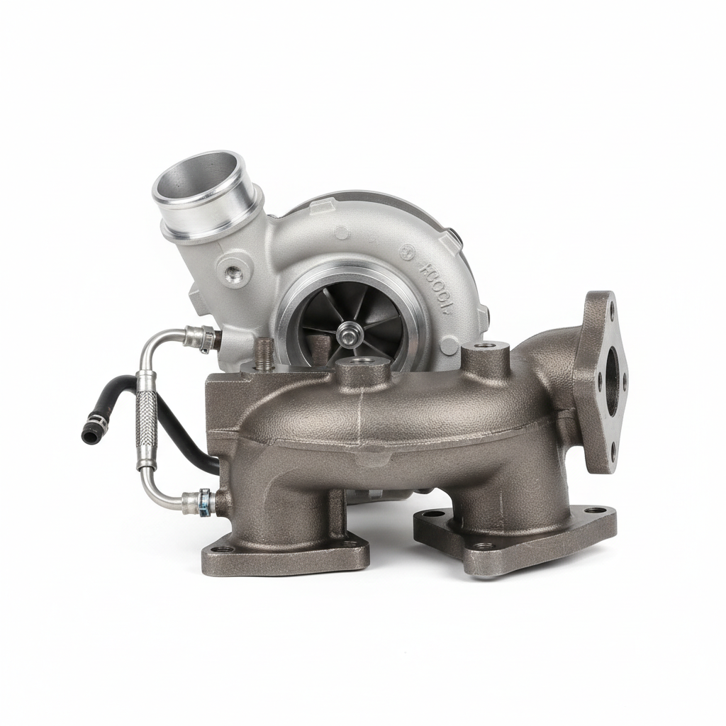 XE11CH001 - Exhaust ElbowandTurbocharger