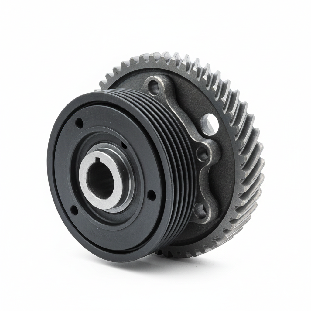 XE11CM001 - Damper PulleyandGearDrive